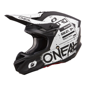 ONeal 5SRS SCARZ Helmet - Black/White