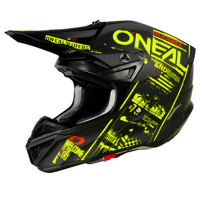 O'Neal 5SRS ATTACK Helmet - Black/Neon