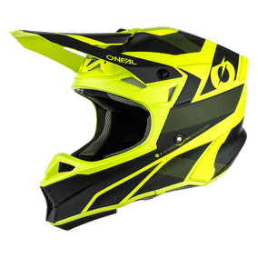 ONeal 10SRS COMPACT Helmet - Black/Neon Yellow