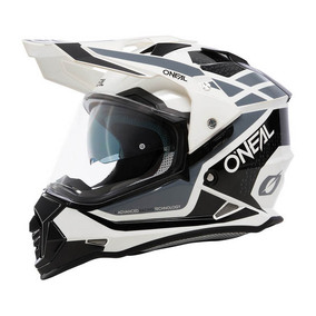 Oneal Sierra Helmet R - Gloss Wht/Blk/Gray 