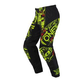 ONeal Youth ELEMENT Attack Pant - Black/Neon Yellow