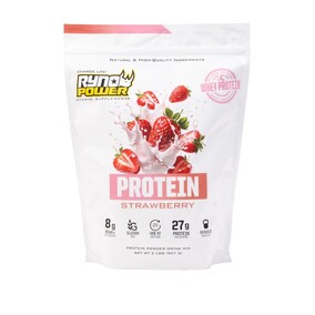 Protein Premium Whey Ryno Power Strawberry Powder