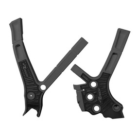 RTech Yamaha YZ125 YZ250 05-24 Black Frame Guards