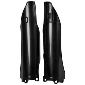 POLISPORT KAWASAKI KX250F KX450F 06-08 FORK GUARDS - BLK