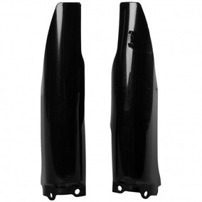 POLISPORT KAWASAKI KX125 KX250 04-08 KX250F 04-05 SUZUKI RMZ250 04-06 FORK GUARDS - BLK