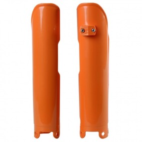 POLISPORT KTM 125 - 525 SX EXC 03-07 FORK GUARDS - ORG