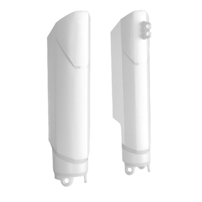 POLISPORT HONDA 19-25 FORK GUARDS FULL WRAP AROUND - WHITE