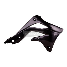 Kawasaki KX450F 12-15 Radiator Scoops Black