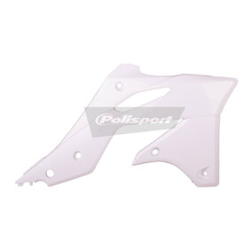 Kawasaki KX250F 13-16 Radiator Scoops White