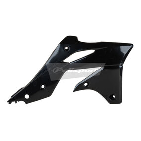 Kawasaki KX250F 13-16 Radiator Scoops Black