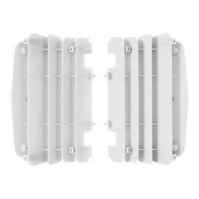 POLISPORT YAMAHA YZ450F 10-13 RADIATOR LOUVERS - WHT