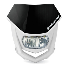 POLISPORT HALO LED HEADLIGHT WHT/BLACK