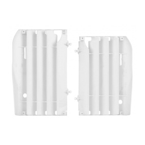 POLISPORT YAMAHA YZ125 YZ250 05- 21 YZ125X 17-22 YZ250X 16-19 RADIATOR LOUVERS - WHT