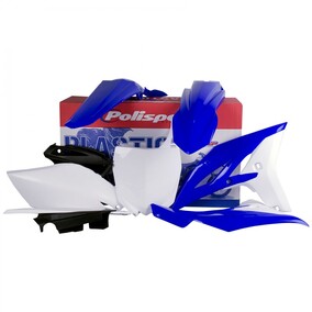 Yamaha YZ250F 10-13 Plastics Kit Blue/White