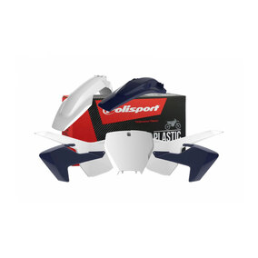 Husqvarna TC 125 TC250 FC250 FC350 FC450 16-18 Plastics Kit White/Navy