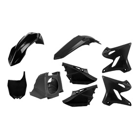 Yamaha YZ125 YZ250 02-21 MX Restyling Plastics Kit Black