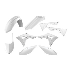 Honda CRF450R 17-20 CRF250R 18-21 Plastics Kit White