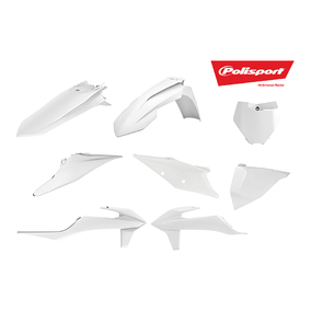 KTM SX SXF XCF 19-22 Plastics Kit White