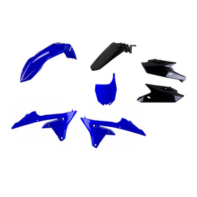 Yamaha YZ250F 14-18 YZ450F 14-17 Plastics Kit Blue/Black