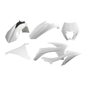 KTM EXC EXCF 12-13 Plastics Kit White