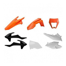 KTM EXC EXCF 17-19 OEM Plastics Kit Orange/Black