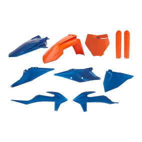 KTM SX SXF XC XCF 19-22 Blue Metal Flow Plastics Kit