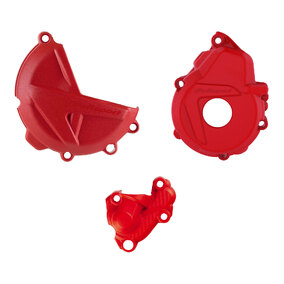 Gas Gas EC250F EC350F 21-23 Clutch & Ignition Cover Kit Red