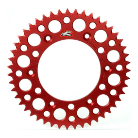 Renthal Honda Ultralite Alloy Red Rear Sprocket