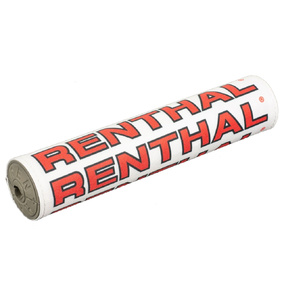 Renthal Vintage SX 10" White / Black / Red Bar Pad