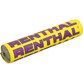 Renthal Vintage SX 10" Yellow / Black / Purple Bar Pad