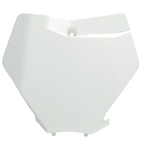 RTech KTM SX / SXF 19-22 White Front Number Plate