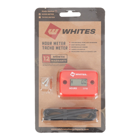 Whites Red Hour Meter