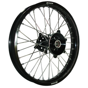 X-TECH KTM Husqvarna Gas Gas Rear Rim (Black with Black Hub)