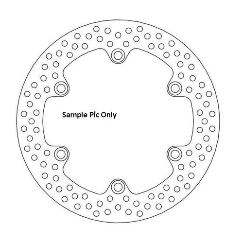 Moto-Master Honda TRX250R 86-89 Rear Round Brake Disc