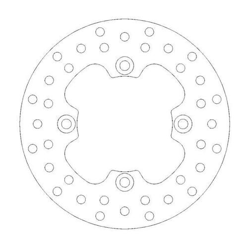 Moto-Master Round Front / Rear CAN-AM Outlander Brake Disc