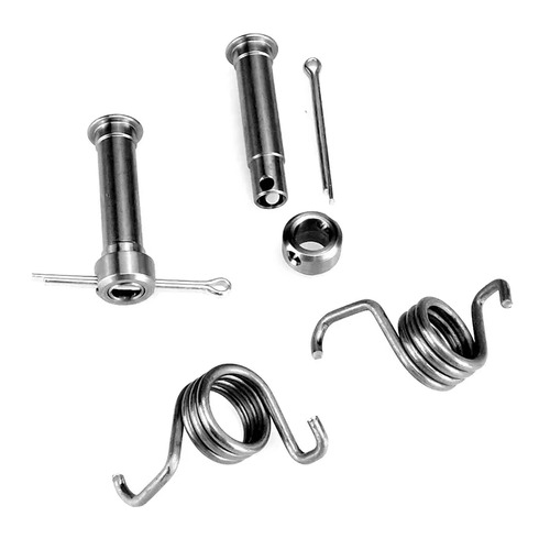 Footrest Pin & Spring Set 10mm hole (11mm frame)