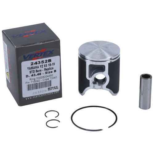 Vertex Yamaha YZ65 18-23 Piston Kit 43.45mm