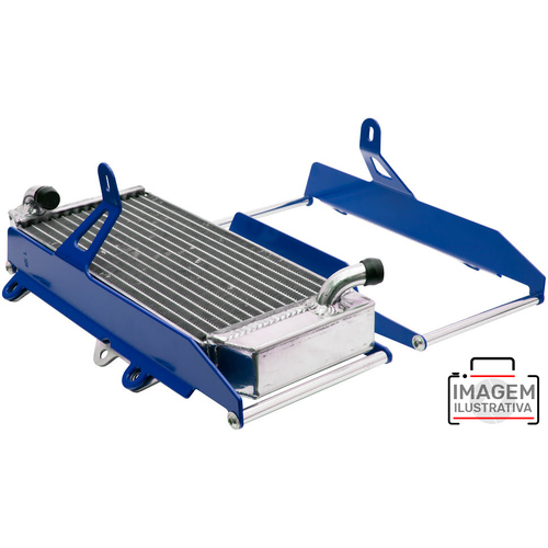 CrossPro Yamaha WR450F 12-15 Blue Radiator Brace