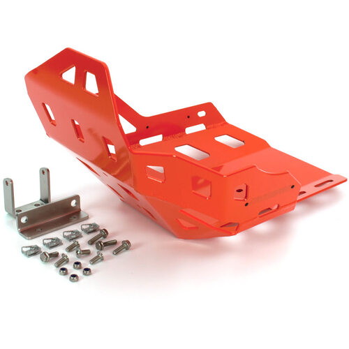 CrossPro KTM 1190 1290 Adventure Aluminium Trail Engine Guard Orange