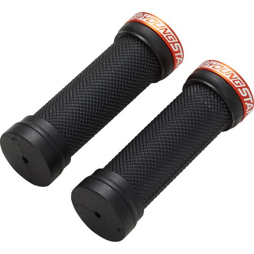 Handlebar Grips Youngstar Single Lock On Orange