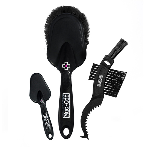 Muc-Off 3 Brush Set - Claw, Detailer, Soft Wash