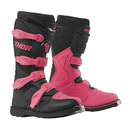 THOR MX BUCKLE BOOT THOR SBLITZ XP WOMEN PINK