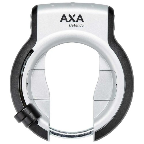 AXA Defender Retractable Silver Bike Frame Lock 