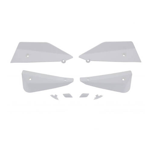 BARKBUSTERS HANDGUARD SABRE DEFLECTOR & PLUG SET - WHT