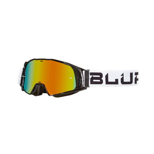 Blur B-20 Flat Black / White Goggles