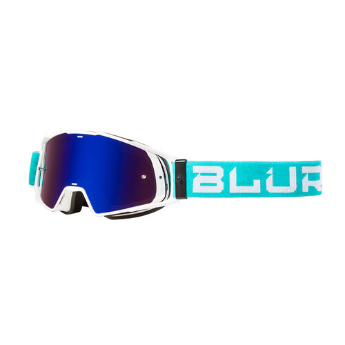 Blur B-20 Flat Teal / White Goggles