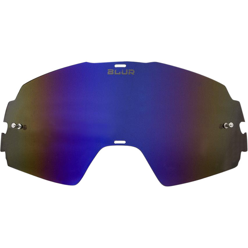 Blur B-20 Rad Blue Lens w / Tear Off Pins