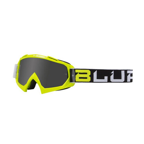 Blur B-10 Two Face Hi-Viz / Black / White Silver Goggles