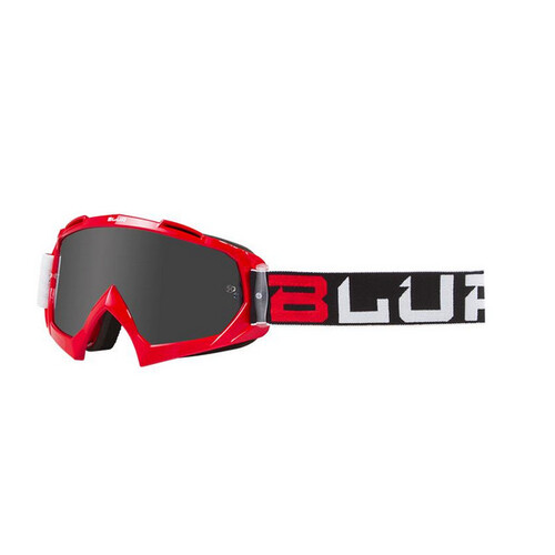 Blur B-10 Two Face Red / Black / White Silver Goggles