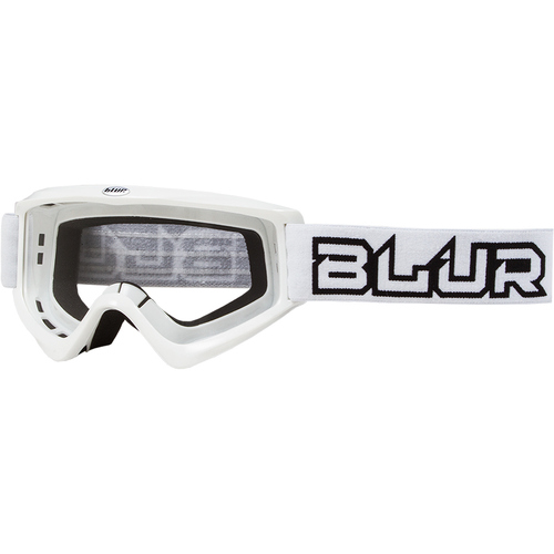 Blur B-Zero White Goggles - Youth